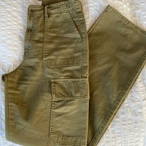 Zara straight cargo pants